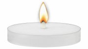 Свечи чайные Long Life, до 5 часов горения, вес 12 г, КОМПЛЕКТ 10 шт., в гильзе, LAIMA, 609199