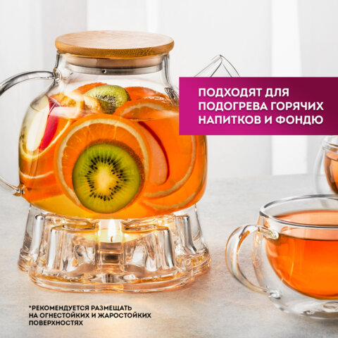 Свечи чайные Long Life, до 5 часов горения, вес 12 г, КОМПЛЕКТ 10 шт., в гильзе, LAIMA, 609199