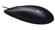 Мышь проводная LOGITECH B100, USB, 2 кнопки + 1 колесо-кнопка, оптическая, черная