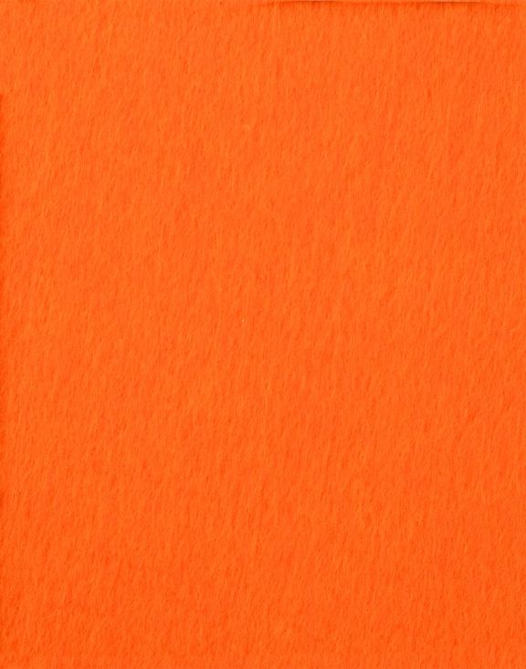 Заготовка из фетра Felt S, оранжевый неон