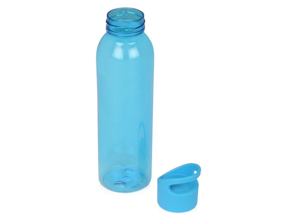 Бутылка для воды «Plain», голубой, пластик - 1