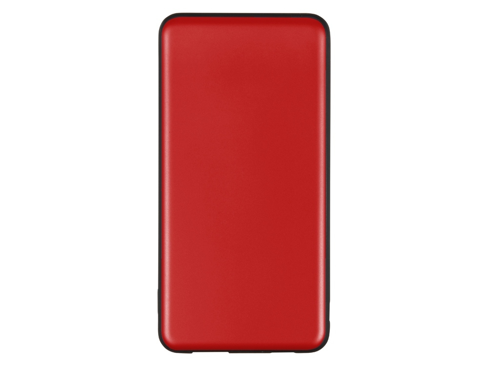 Портативное зарядное устройство «Shell Pro», 10000 mAh, красный, пластик/металл - 3