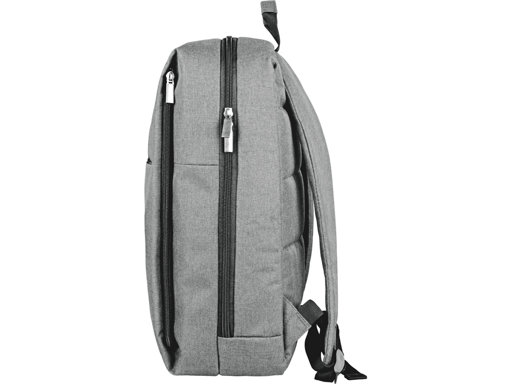Бизнес-рюкзак «Soho» с отделением для ноутбука, светло-серый, полиэстер - 5