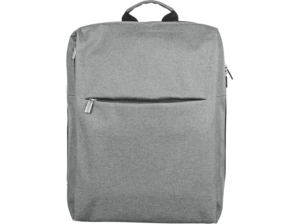 Бизнес-рюкзак «Soho» с отделением для ноутбука, светло-серый, полиэстер - 4