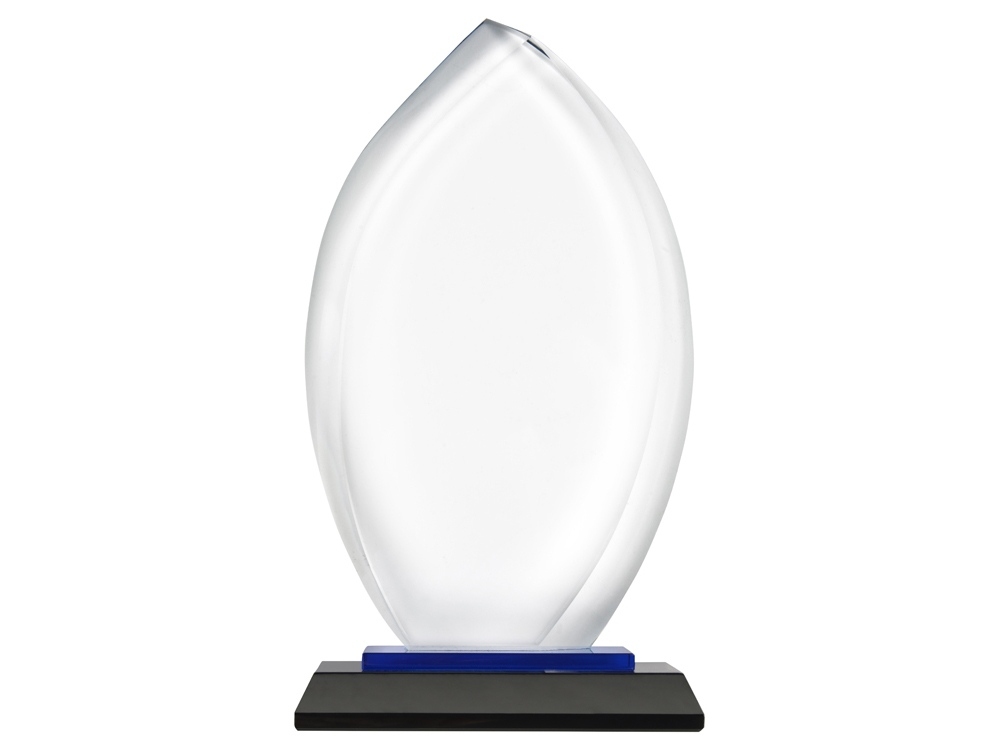 Награда «Flame», прозрачный, синий, стекло - 1