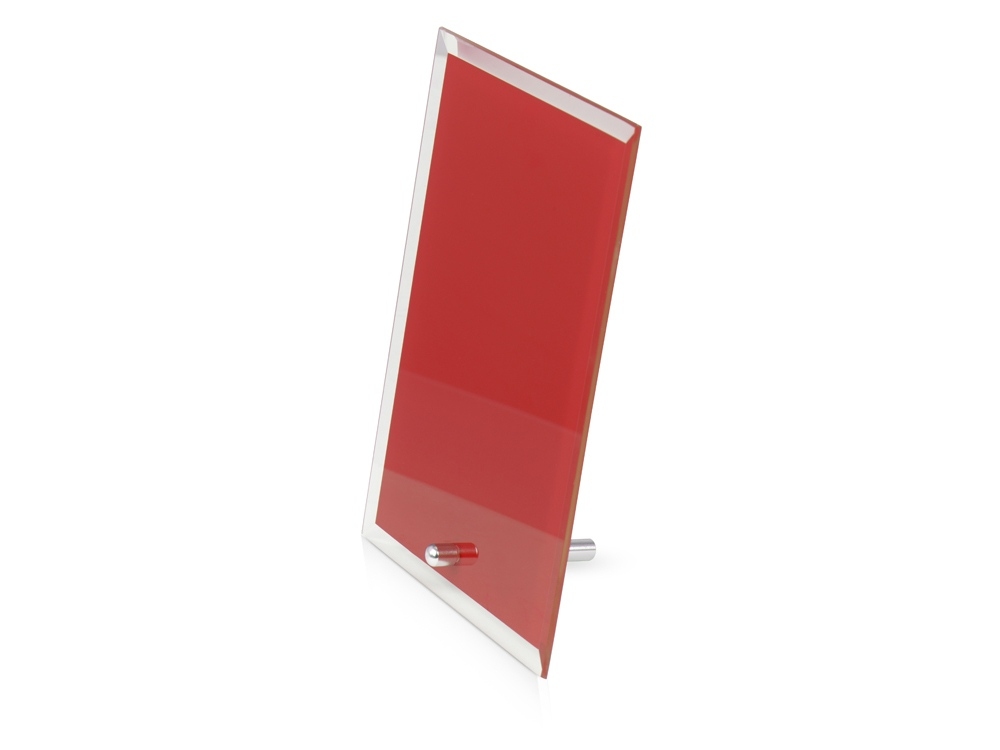 Награда «Frame», красный/прозрачный, стекло/металл - 1