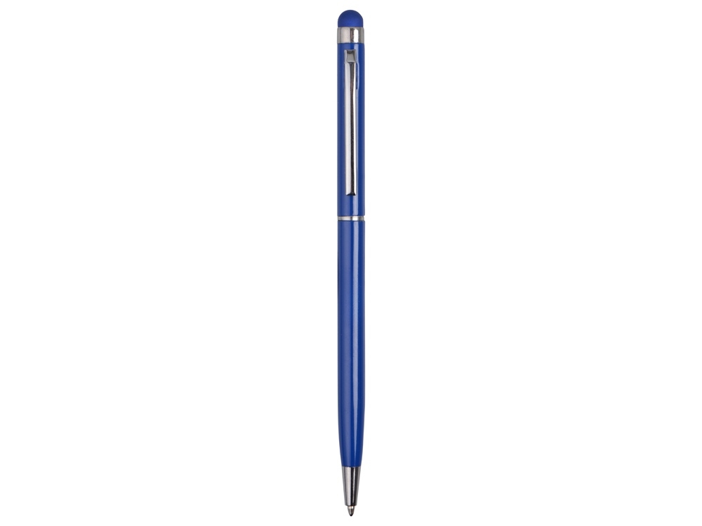Ручка-стилус металлическая шариковая «Jucy», синий, металл - 1