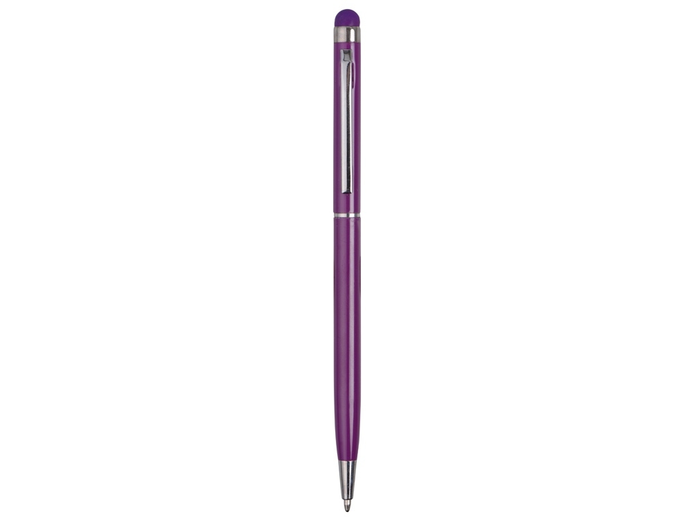 Ручка-стилус металлическая шариковая «Jucy», фиолетовый, металл - 1