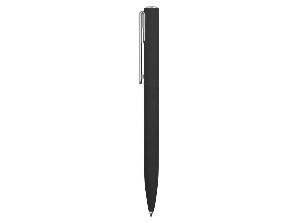 Ручка пластиковая шариковая «Bon» soft-touch, черный, пластик - 2