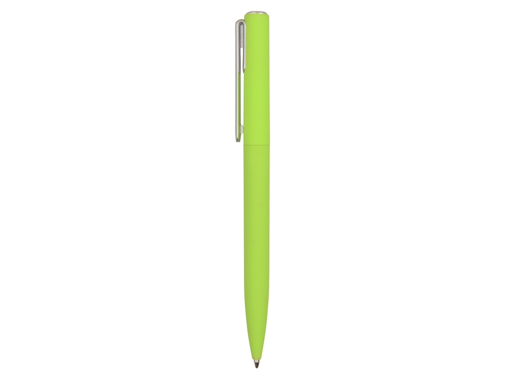Ручка пластиковая шариковая «Bon» soft-touch, зеленое яблоко, пластик - 2