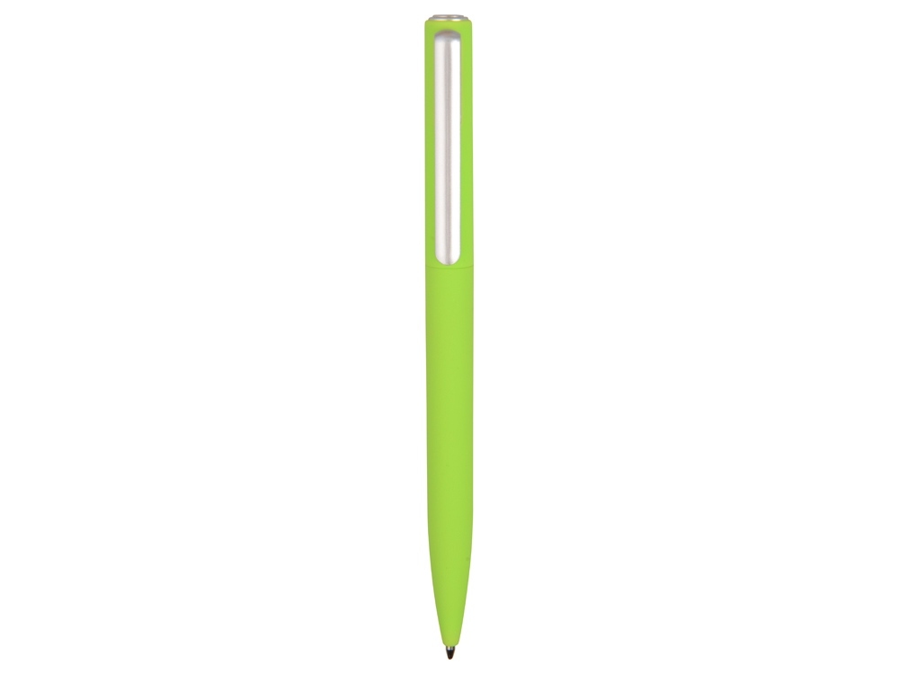 Ручка пластиковая шариковая «Bon» soft-touch, зеленое яблоко, пластик - 1