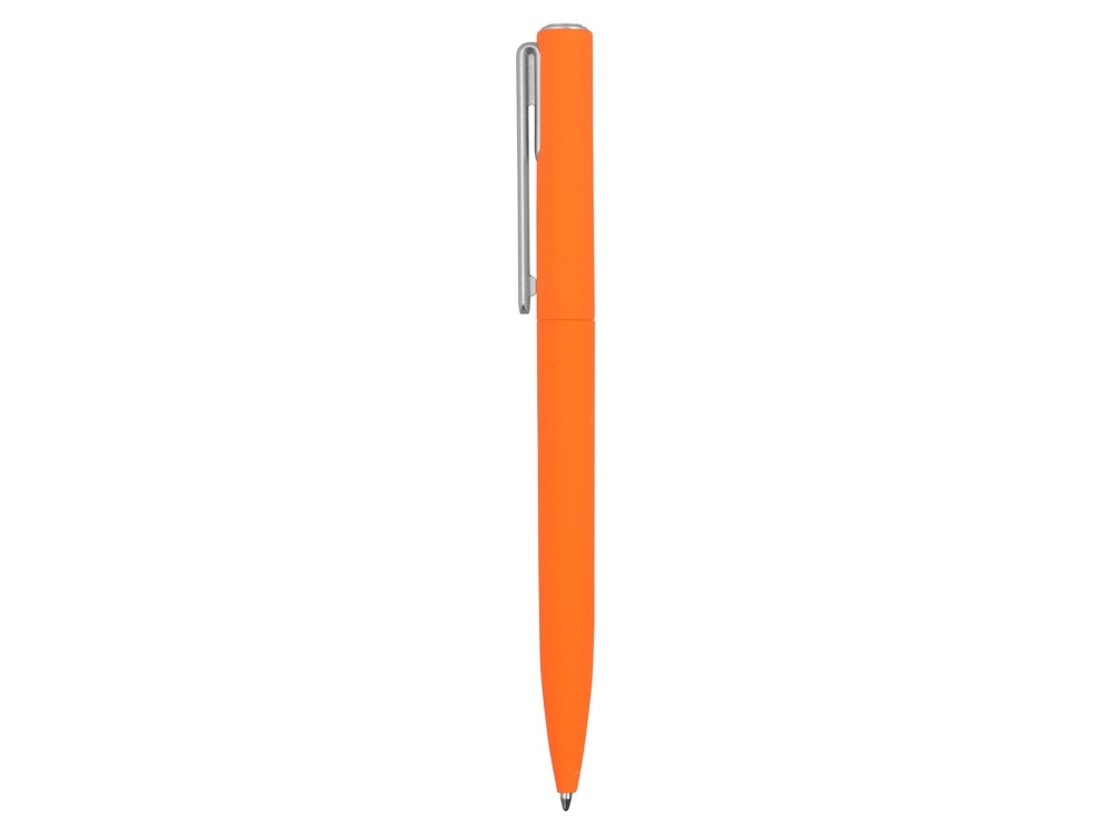 Ручка пластиковая шариковая «Bon» soft-touch, оранжевый, пластик - 2