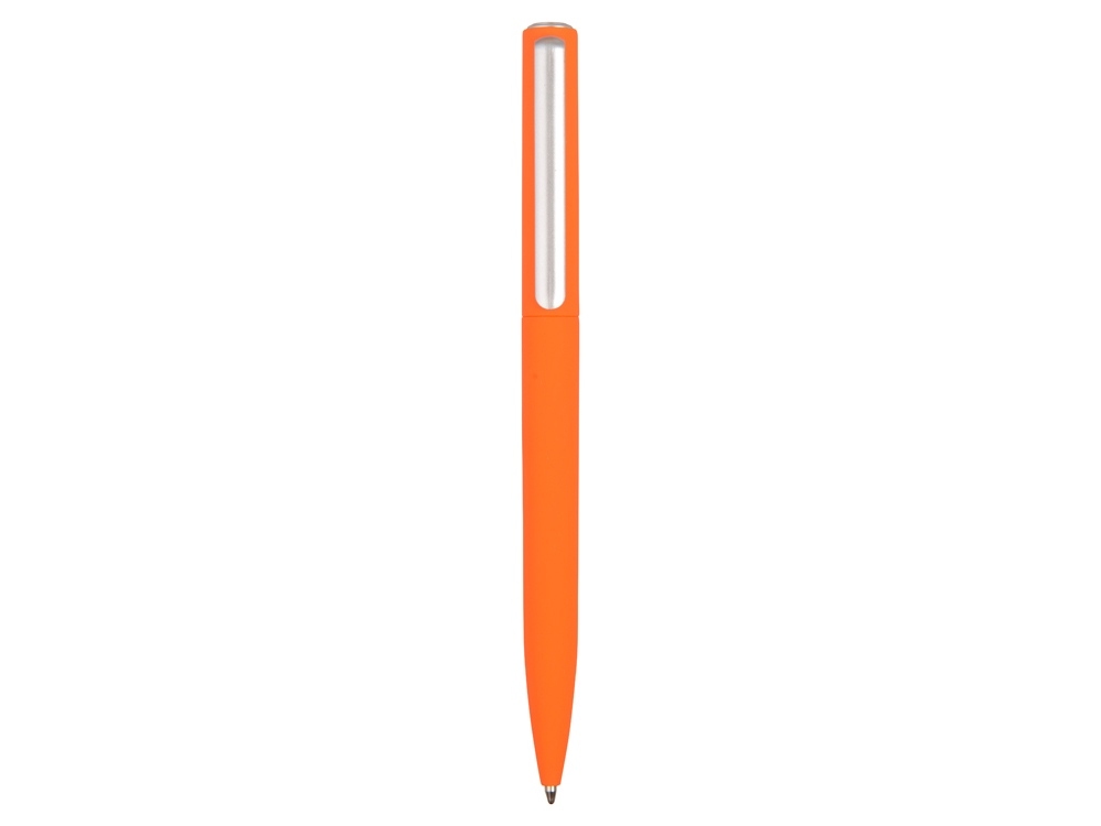 Ручка пластиковая шариковая «Bon» soft-touch, оранжевый, пластик - 1