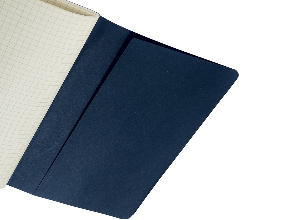 Бизнес - блокнот А4- «Conceptual Office», синий, дизайнерский картон - 2