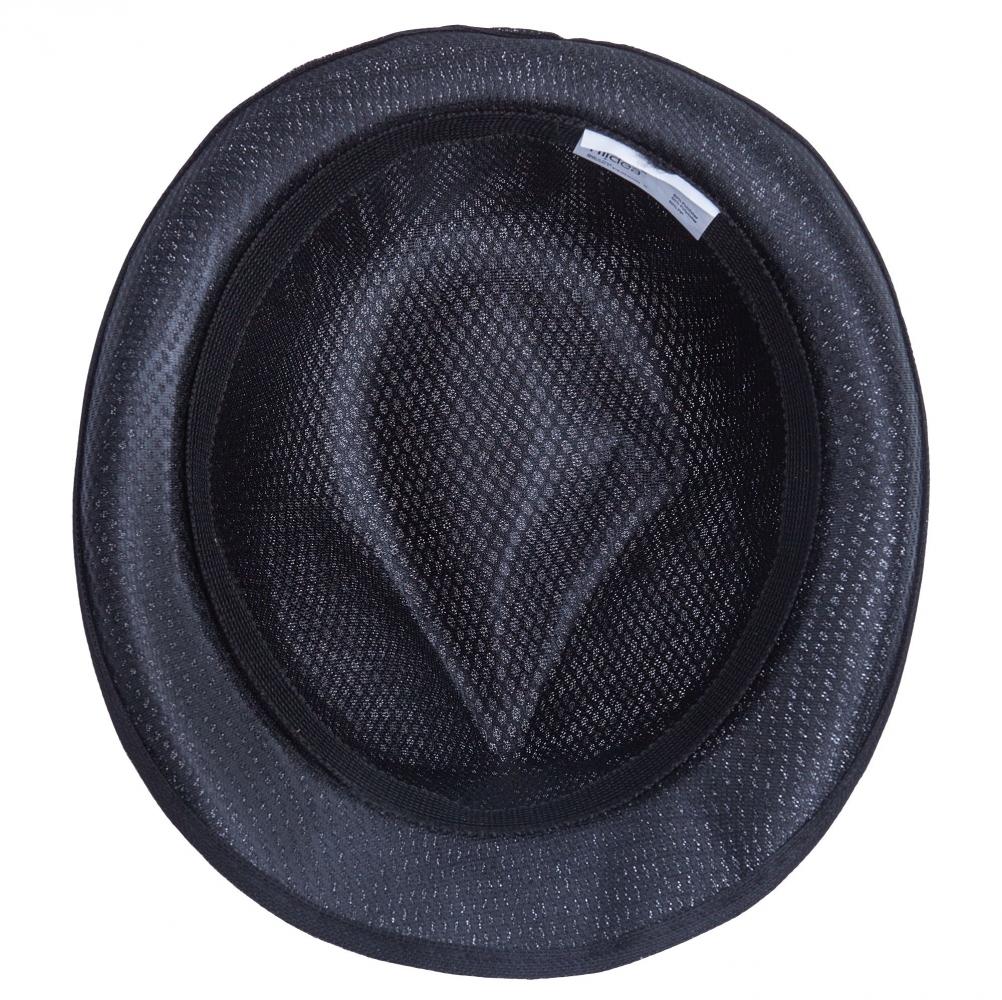Шляпа Gentleman, черная с черной лентой - 4