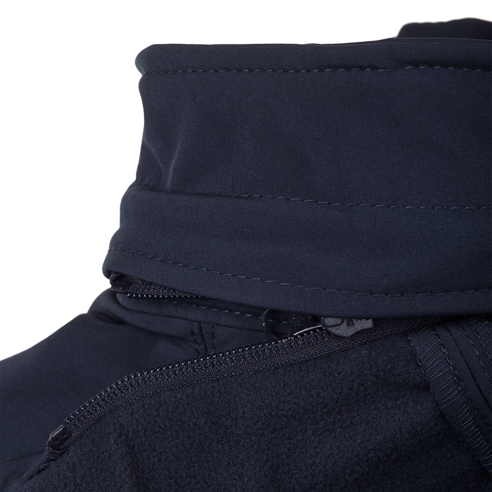 Куртка мужская Hooded Softshell темно-синяя - 4