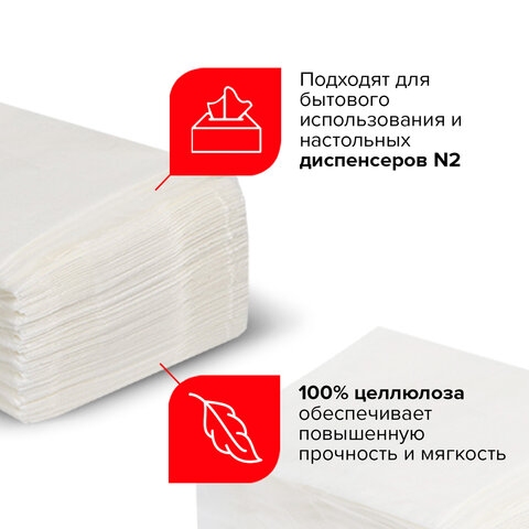 Салфетки бумажные для диспенсера, LAIMA (N2) PREMIUM, 1-слойные, КОМПЛЕКТ 30 пачек по 100 шт., 17x15,5 см, белые, 112509 - 9