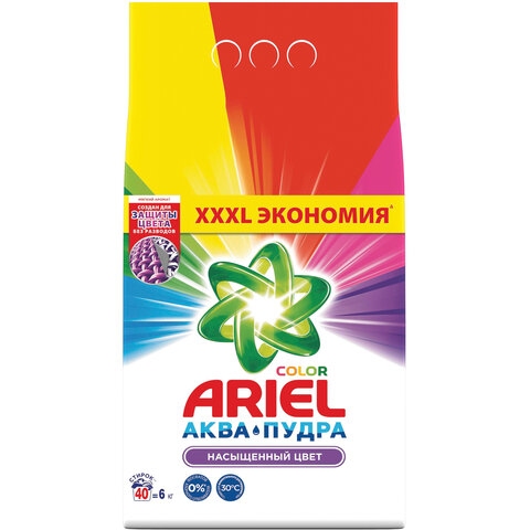 Стиральный порошок автомат 6 кг ARIEL (Ариэль) Color, 1001895 - 1
