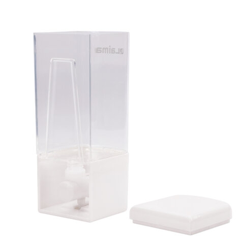 Дозатор для жидкого мыла LAIMA, НАЛИВНОЙ, 0,48 л, белый, ABS пластик, 605052 - 6