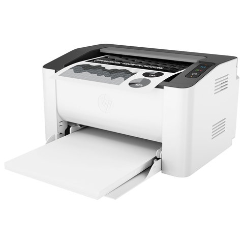 Принтер лазерный HP Laser 107w, А4, 20 стр/мин, 10000 стр/мес Wi-Fi, 4ZB78A - 1