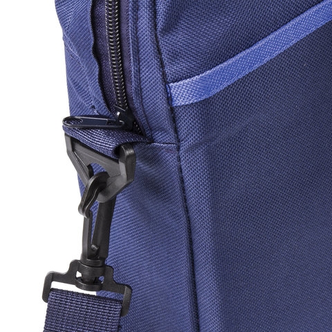 Сумка для документов STAFF "Manager" на молнии с карманом, полиэстер, синий, 37х32х5 см, 228346 - 4