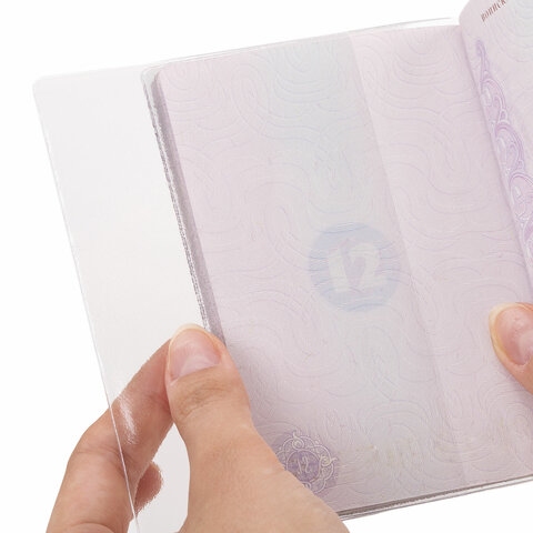Обложка-чехол для защиты каждой страницы паспорта КОМПЛЕКТ 20 штук, ПВХ, прозрачная, STAFF, 237964 - 6