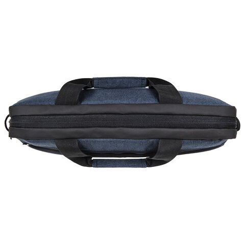 Сумка-портфель BRAUBERG "Forward" с отделением для ноутбука 15,6", темно-синяя, 29х40х9 см, 270833 - 8