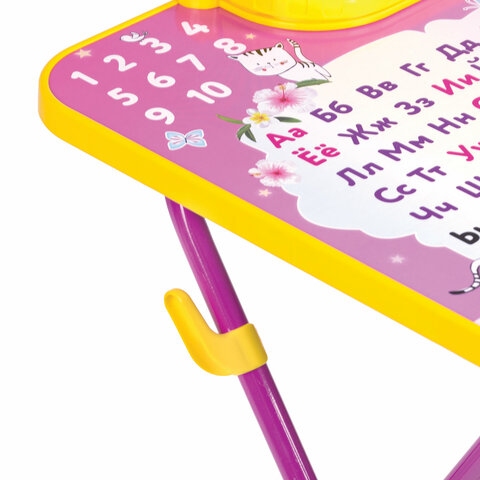 Комплект детской мебели розовый ПРИНЦЕССА: стол + стул, пенал, BRAUBERG NIKA KIDS, 532635 - 3