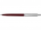 Ручка металлическая шариковая «Карузо», бордовый/серебристый - 4