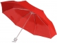 Зонт складной «Сан-Леоне», красный/серебристый - 1
