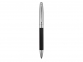 Ручка металлическая шариковая «Жаклин», черный/серебристый - 1