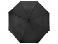 Зонт складной «Андрия», черный/серебристый, полиэстер, металл, пластик - 5