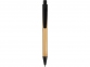 Ручка шариковая «Borneo», светло-коричневый/черный, бамбук - 1