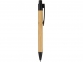 Ручка шариковая «Borneo», светло-коричневый/черный, бамбук - 2