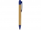 Ручка шариковая «Borneo», светло-коричневый/синий, бамбук - 2