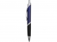 Ручка металлическая шариковая «SoBe», синий/черный/серебристый - 2