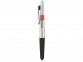 Ручка-стилус шариковая «Gumi», серебристый/черный, пластик - 5