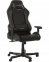 Игровое кресло DXRacer D-серия OH/DE03/N (Цвет обивки:Черный, Цвет каркаса:Черный) - 2