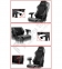 Игровое кресло DXRacer D-серия OH/DJ133/N (Цвет обивки:Черный, Цвет каркаса:Черный) - 2