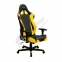 Игровое кресло DXRacer R-серия OH/RE0 (Цвет обивки:Черный/Белый, Цвет каркаса:Черный) - 5
