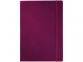 Классический деловой блокнот А4, бордовый, картон с покрытием из бумаги, имитирующей кожу - 1