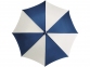 Зонт-трость «Lisa», синий/белый, полиэстер/дерево/металл - 1