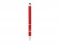 Ручка-стилус шариковая «Charleston», красный/серебристый, металл - 2