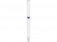 Ручка пластиковая шариковая «Rio», белый/ярко-синий - 2