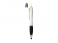 Ручка-стилус шариковая «Nash» с маркером, черный/серебристый, пластик - 3