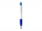 Ручка-стилус шариковая «Nash» с маркером, синий классический/серебристый, пластик - 2