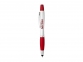 Ручка-стилус шариковая «Nash» с маркером, красный/серебристый, пластик - 5