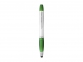 Ручка-стилус шариковая «Nash» с маркером, зеленый/серебристый, пластик - 2