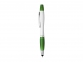 Ручка-стилус шариковая «Nash» с маркером, зеленый/серебристый, пластик - 3