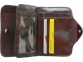 Набор «Фрегат»: портмоне, часы карманные на подставке, нож для бумаг, Laurens de Graff, натуральная кожа, латунь/дерево, нержавеющая сталь - 1